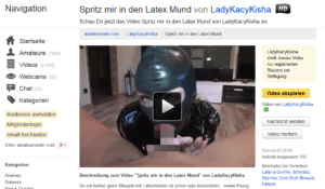 oralex latex maske